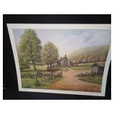 Fred Thrasher Signed Limited Edition Print Country Charm 1978