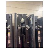 Sico Folding Cafeteria Tables in Storage Position