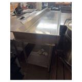 Commercial Stainless Steel Utility Table with Undershelf