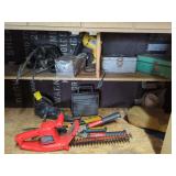 Assorted Power and Hand Tools with Toolboxes
