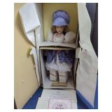 Franklin Heirloom Dolls Little Bo Peep by Helen Kish with Original Box and Paperwork