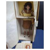 Franklin Heirloom Dolls Loretta Lynn Portrait Doll with Original Box and Certificate of Authenticity