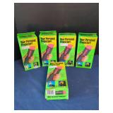 Five Mini Loud-Stik Personal Protector Emergency Alarms Model 1500