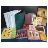 Assorted Binders, Journals, and Printed Paper Ephemera
