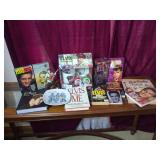 Elvis Presley Themed Memorabilia Books Media and Decorative Items