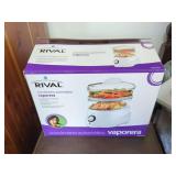 Rival Auto-Timer Food Steamer Model CKRVSTLM20