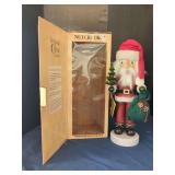 Christian Ulbricht Wooden Santa Nutcracker with Original Box