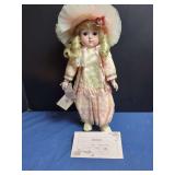 Bradley's Original Collectible Doll Jumeau Jeannette Limited Edition