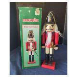 Merrybrite Wood Nutcracker Figure with Original Box