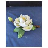 Avon Source of Fine Collectibles 1986 Porcelain Magnolia Flower Figurine