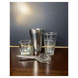Jack Daniel's Branded Barware and Cocktail Shaker Set