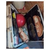 Asoma Bowling Ball Carrying Case with Accessories and Footwear