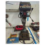 Delta 8 Inch Drill Press Model 11-950 Type 2 with Accessories