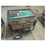 Onan HomeSite Power 6500 Portable Generator with DieHard Battery and Wheel Kit