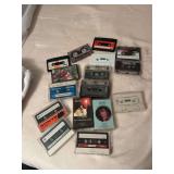 Assorted Audio Cassette Tapes Collection
