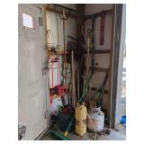 Garage Tools And Miscellaneous Items Lot