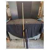 Schmelke Made in USA Pool Cue with Action Carrying Case and Accessories