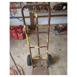 Industrial Steel Hand Truck with Pneumatic Tires