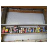 Assorted Automotive Fluids and Lubricants Collection