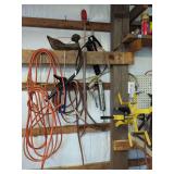 Central Pneumatic Steel Air Hose Reel and Garage Equipment Lot