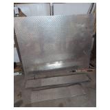 Aluminum Diamond Plate Sheet and Strips Lot