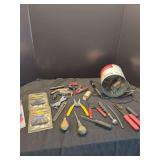 Assorted Hand Tools and Electrical Components Lot