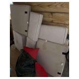 Assorted Outdoor Patio Cushions and Pillows