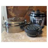 Power Pressure Cooker XL with Roasting Pan and Burner