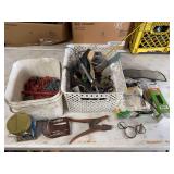 Assorted Hardware and Tools Lot