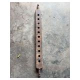 Heavy Duty Steel Tractor Drawbar with Multiple Adjustment Holes