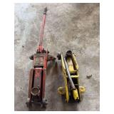 MVP Pro-Lift Red Floor Jack and Yellow Floor Jack Lot