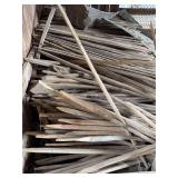 Large Lot of Wooden Stakes