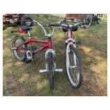 Childrens Bicycles Including Next Flatspin BMX and Trek MT 220