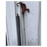 Woodford Red Cast Iron Water Hydrant with Sleeve