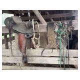 Western Saddle and Equestrian Tack Assortment