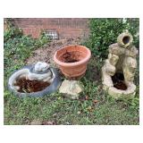 Garden Fountain and Planter Collection