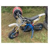 X-Pro Zephyr Youth Dirt Bike with Helmet