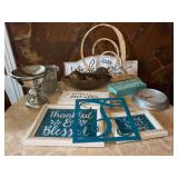 Assorted Home Decor and Signage Collection