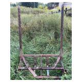 Heavy Duty Steel Three-Point Hitch Hay Mover Attachment