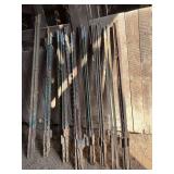 Assorted Metal T-Posts