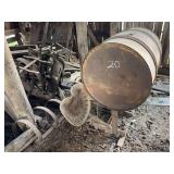 Metal transplanter with Barrel and Seats