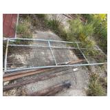 Galvanized Metal Wire Farm Gate