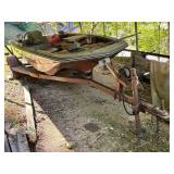 1983 Aero Glass Phantom Boat with Trailer, No Engine (No Title)