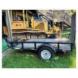 Tractor Supply 8 Ft x 6 Ft Utility Trailer with Drop Gate (No Title)