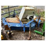 6 Foot Blue Finish Mower