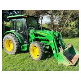 John Deere 5075E Tractor with 553 Loader