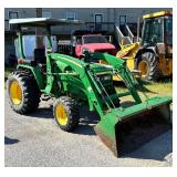 John Deere 790 Compact Utility Tractor with 300 Loader