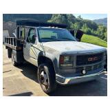 2000 GMC 3500 HD Truck with Dump Bed (Has Title)