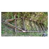 Heavy-Duty Metal Frame Measuring 5 Feet 10 Inches by 24 Feet (No Title)