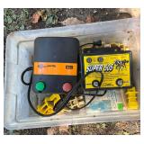 Gallagher M20 and Fi-Shock Super 505 Electric Fence Controllers with Hardware